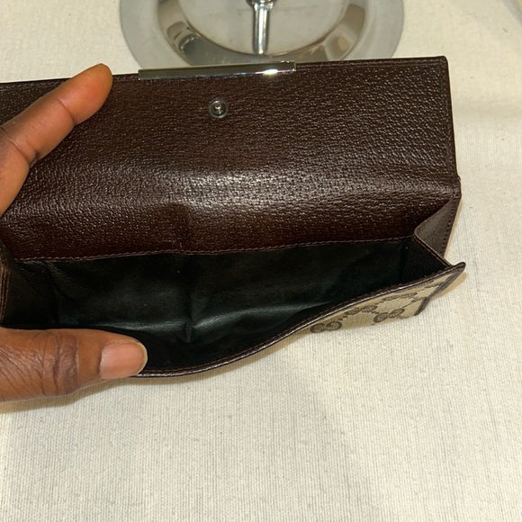 Authentic Gucci  Wallet trifold Vintage GG - Picture 8 of 14